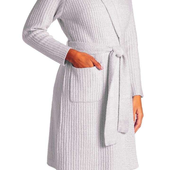 Marshmallow Rib Robe