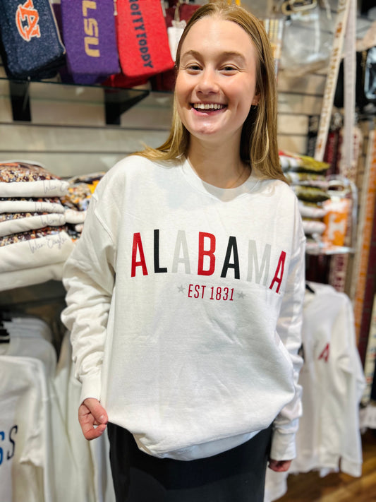 Alabama Star Arch Sweatshirt