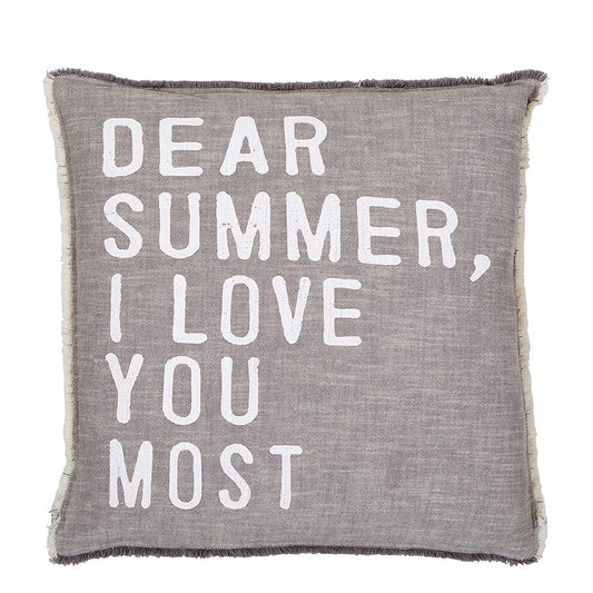 Dear Summer Euro Pillow