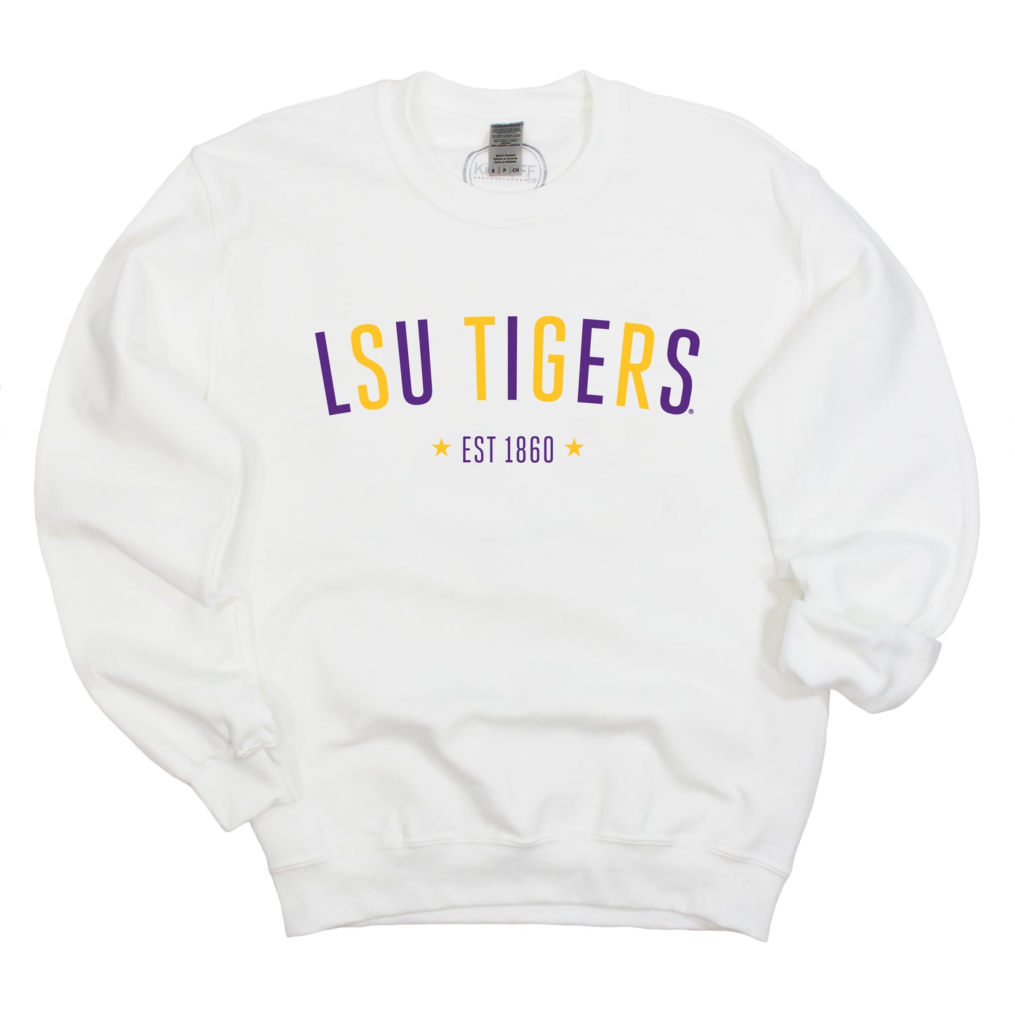 LSU Star Arch Sweatshirt