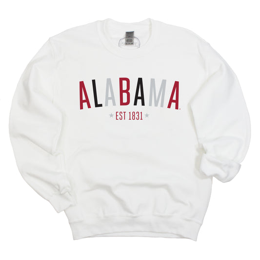 Alabama Star Arch Sweatshirt