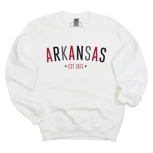 Arkansas Star Arch Sweatshirt