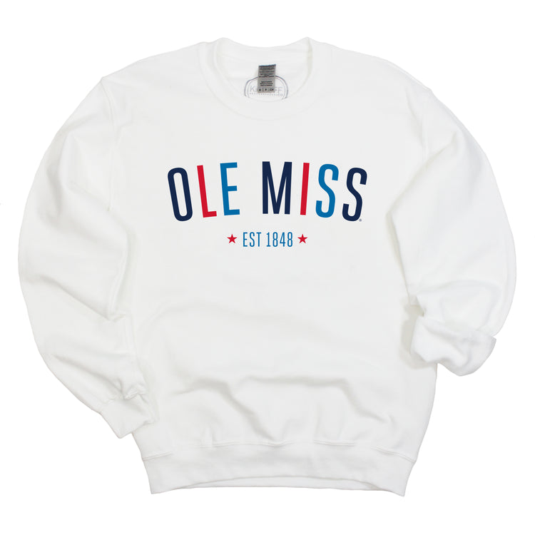 Ole Miss Star Arch Sweatshirt