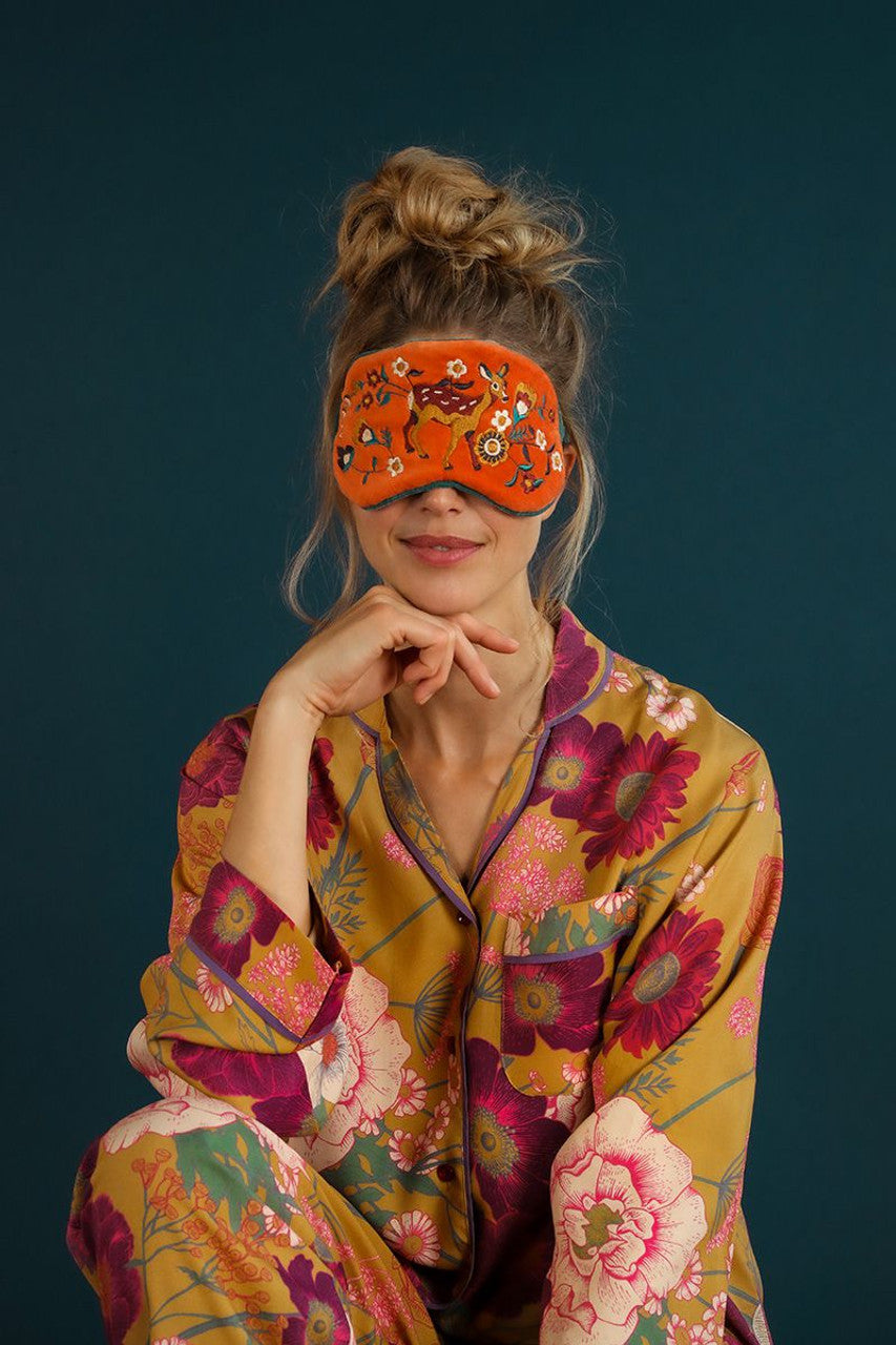 LAVENDER VELVET EYEMASK