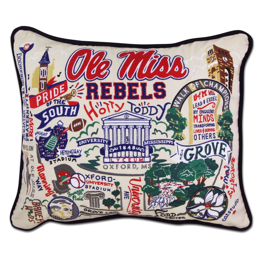 Ole Miss Pillow