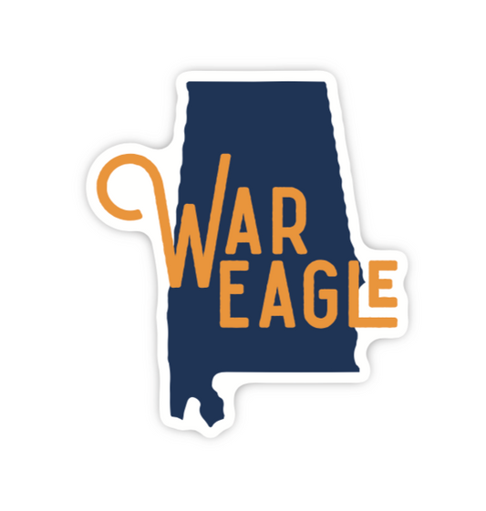 War Eagle Sticker