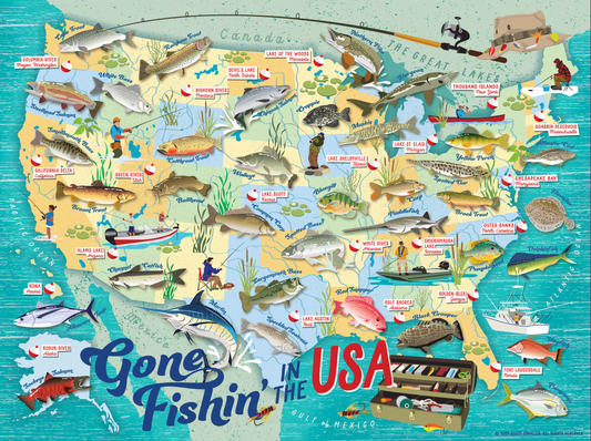 Gone Fishin' In The USA