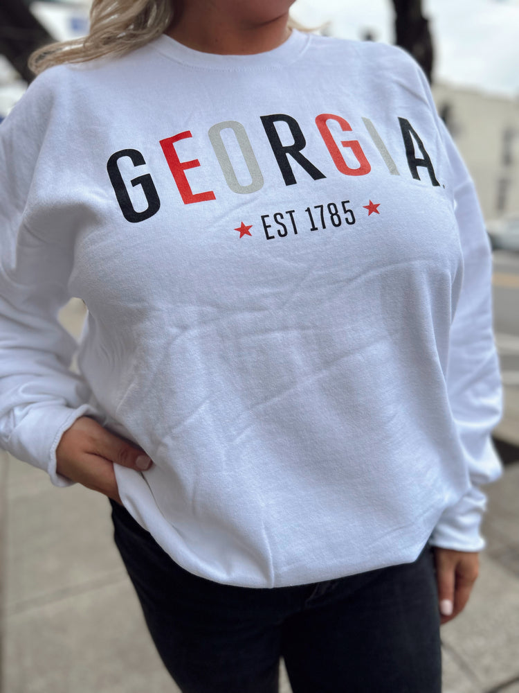 Georgia Star Arch Sweatshirt