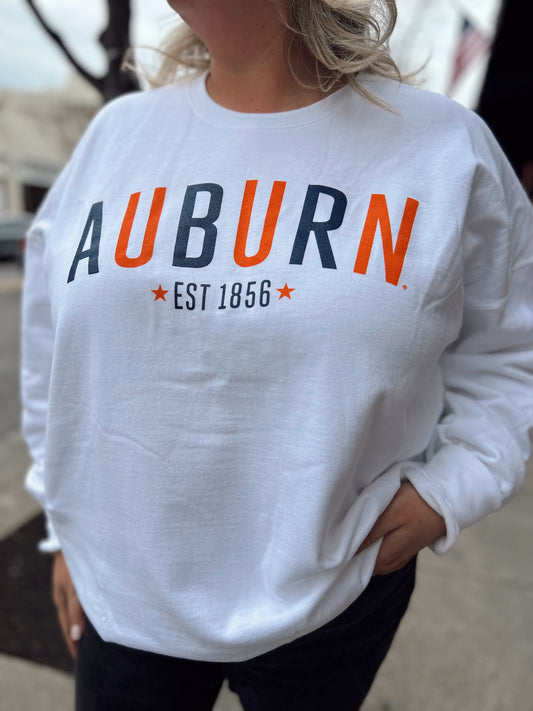 Auburn Star Arch Sweatshirt