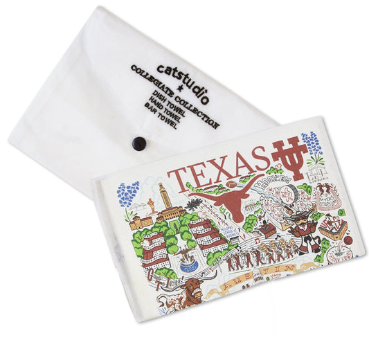Texas, University  Dish Towel