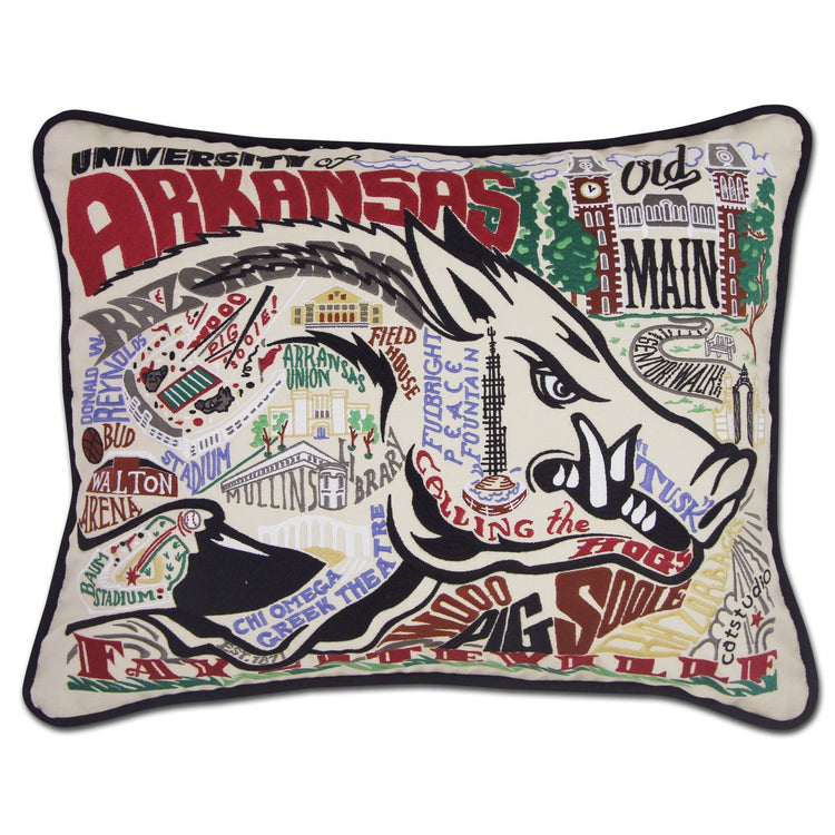 Arkansas, University Pillow