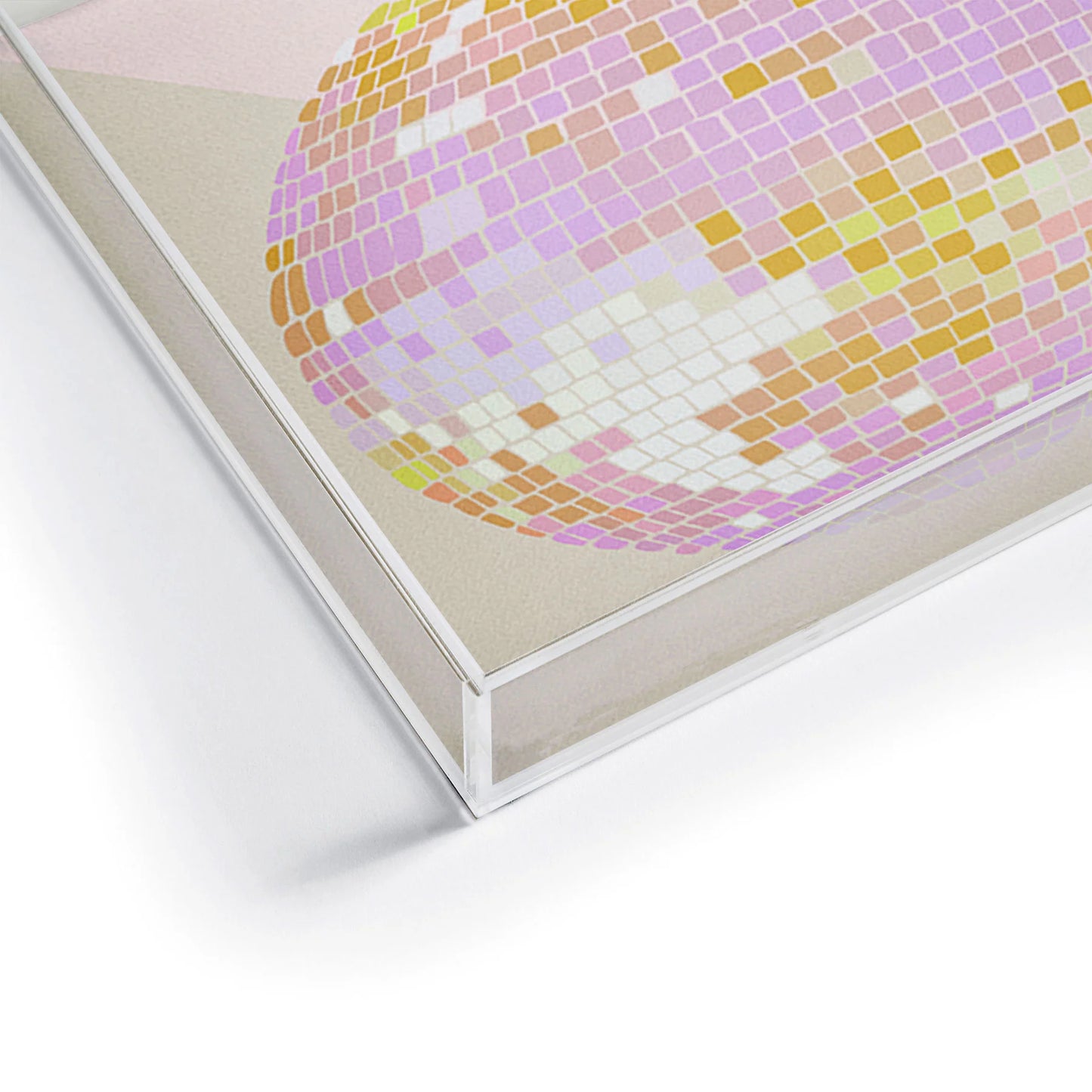 Disco Ball Acrylic Tray