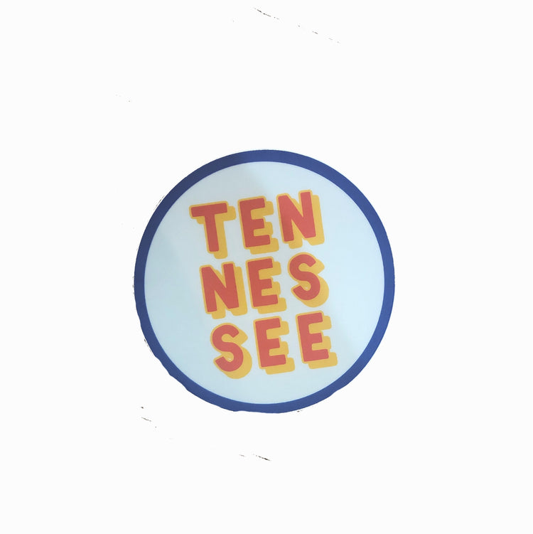 Tennessee Circle Sticker