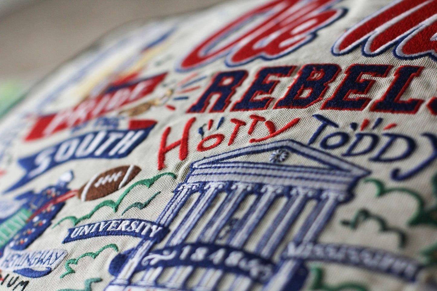 Ole Miss Pillow