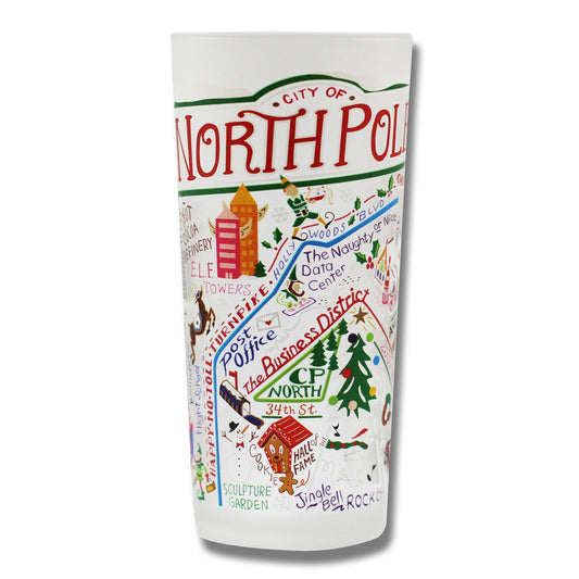 North Pole City Glass