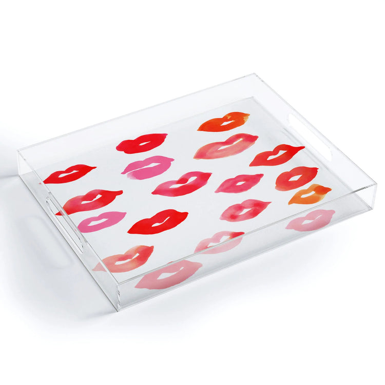 Lips Acrylic Tray
