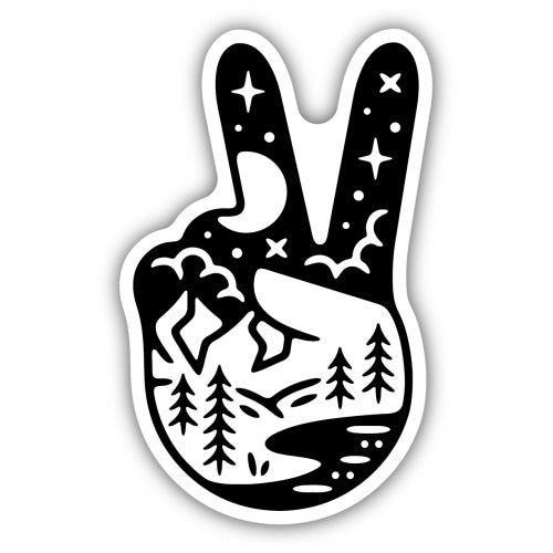 Peace Scene Sticker